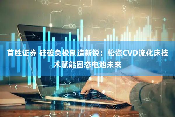 首胜证券 硅碳负极制造新锐：松瓷CVD流化床技术赋能固态电池未来